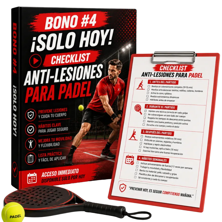 Checklist Anti-Lesiones Para Padel