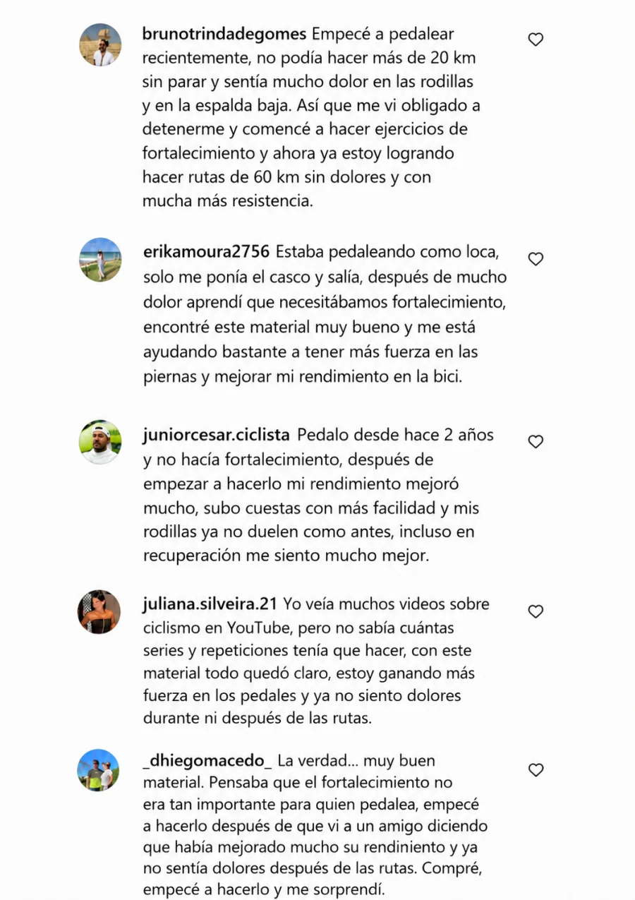 Depoimentos de jugadores